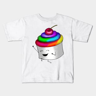 Excited Lil Cupcake Kids T-Shirt